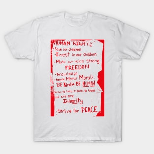 Human Rights, Freedom T-Shirt